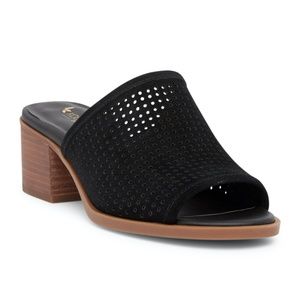 UGG Koolaburra Raychel Suede Slip-On Mules Black 6